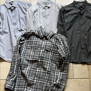 Lot of 4 Banana Republic Button Down Shirts - High Quality